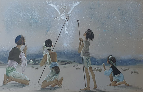 The Shepherds and the Christmas Angel