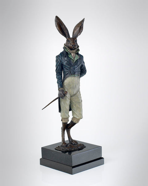 A Moonlight Guest - Limited Edition Bronze by Rachel Talbot