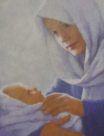 Mary and Jesus by Christian Birmingham