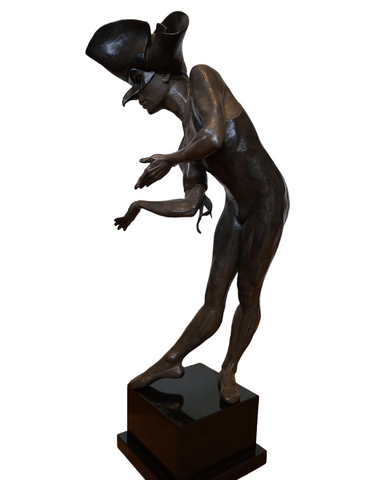 Venetian Man - Limited Edition Bronze by Rachel Talbot