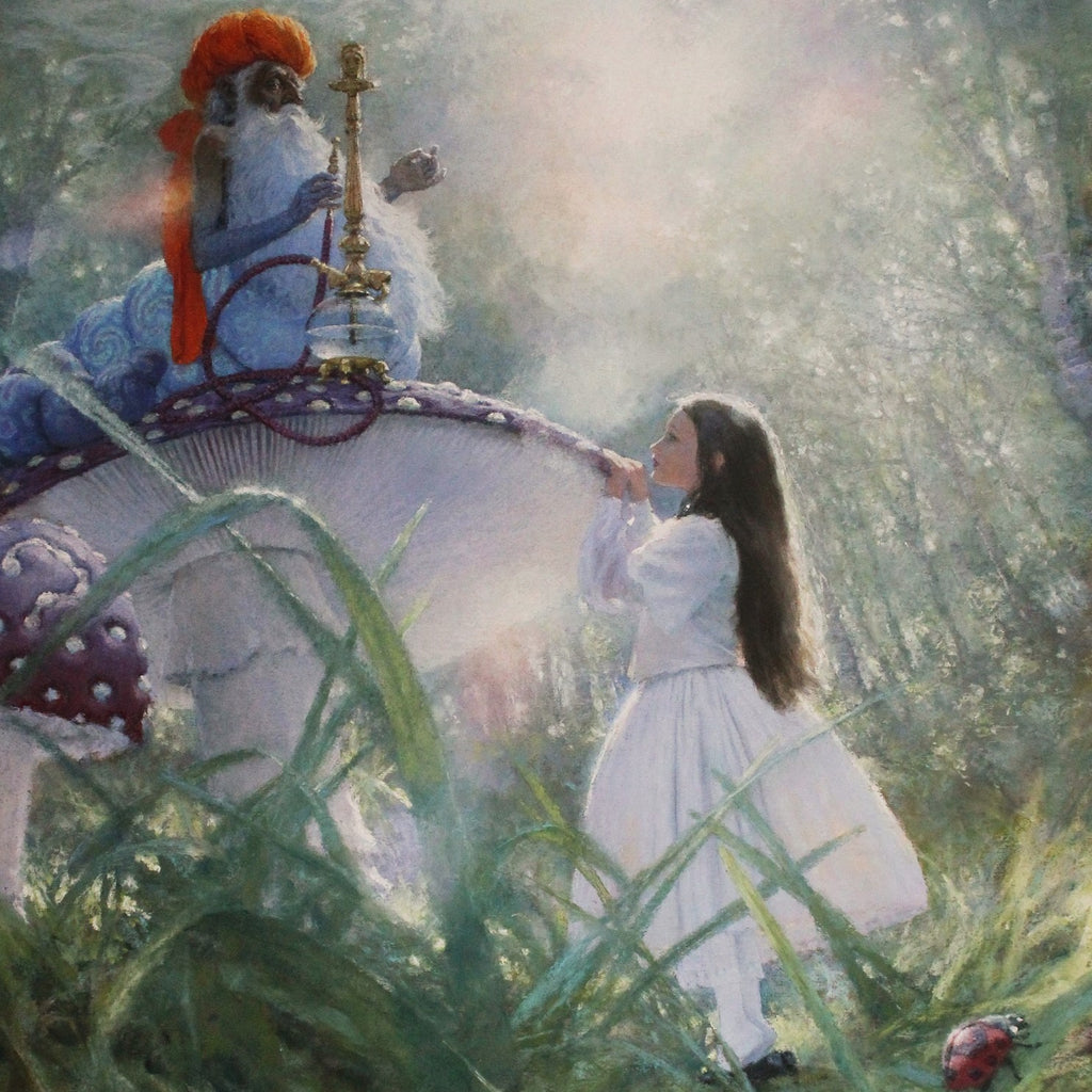 The Caterpillar - Proof Print - Alice's Adventures in Wonderland by Christian Birmingham