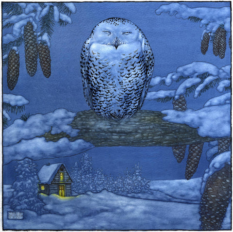 The White Owl - Limited Edition Print