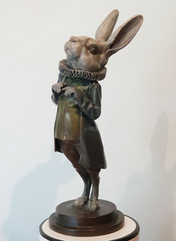 The White Rabbit - Limited Edition Bronze Sculpture