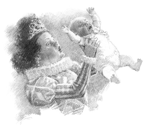 The Duchess and Baby - Alice's Adventures in Wonderland